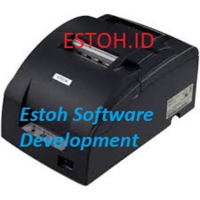 Cara Install Driver Printer TMU-220 untuk Program Tumbas