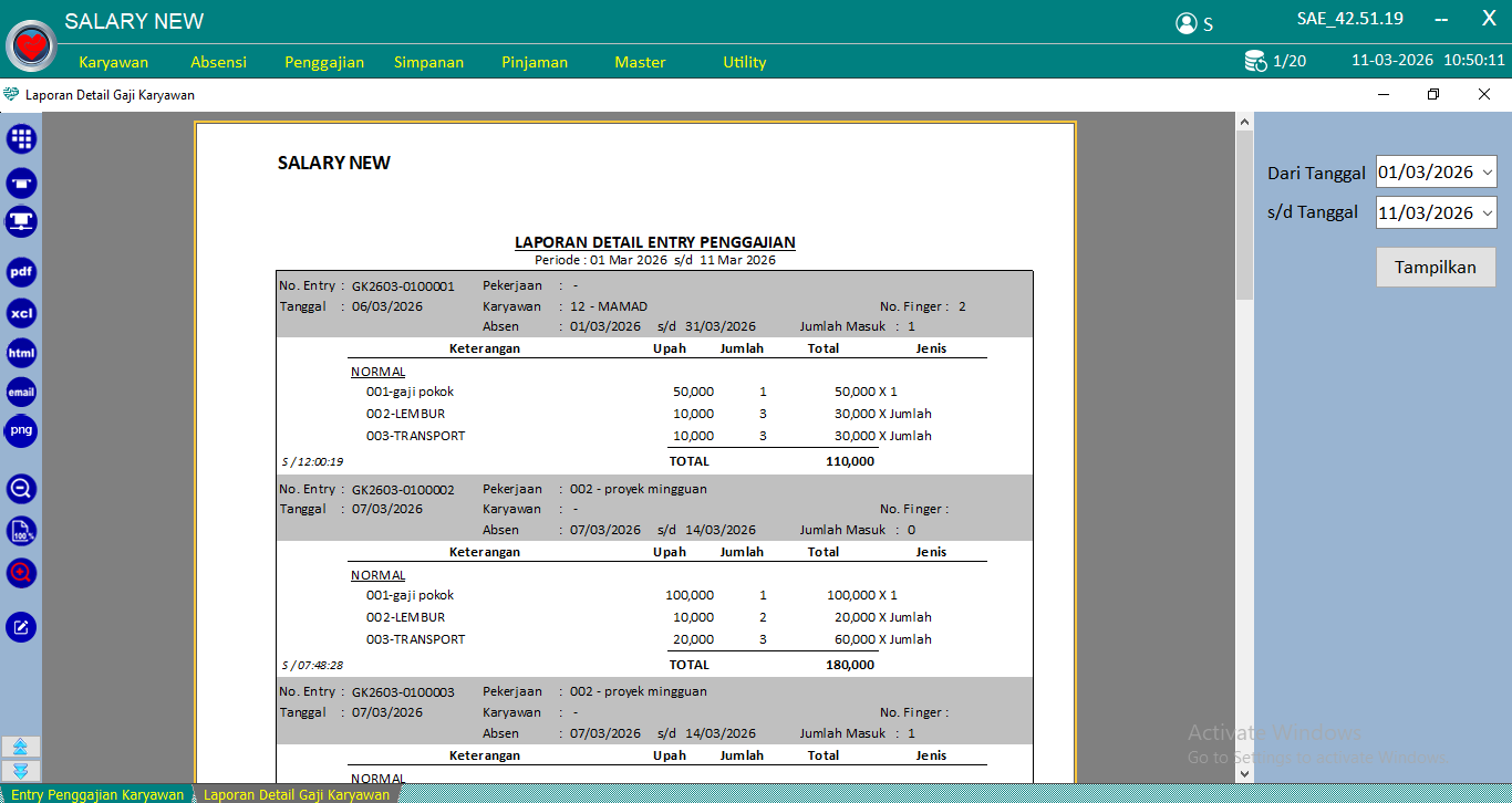 Dashboard & Statistik